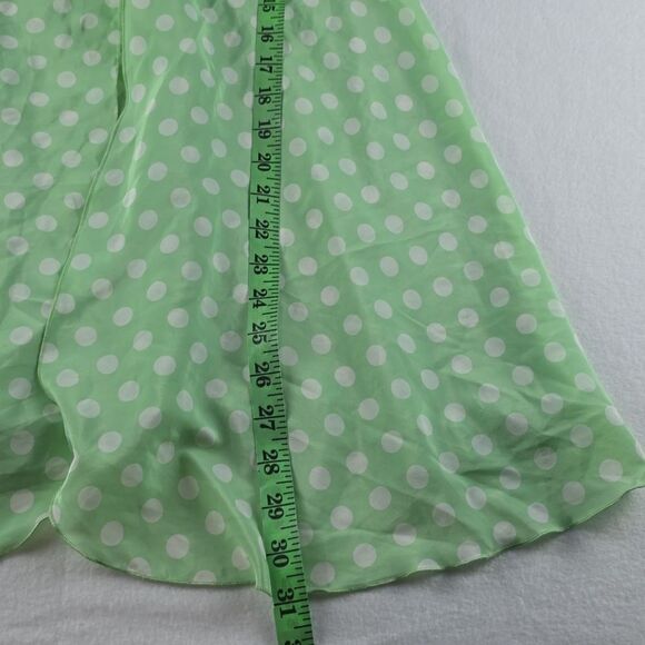Victoria's Secret Vintage Green Polka‎ Dot Babydoll Size Medium - Picture 10 of 10